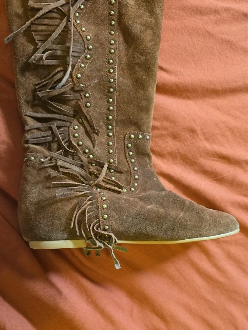 Jeffrey Campbell Joplin 2 Fringe Studded Boots